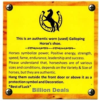 Amazon.com: Billion Deals Authentic Certified Used Horseshoe